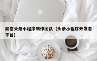 汉川湖南头条小程序制作团队（头条小程序开发者平台）